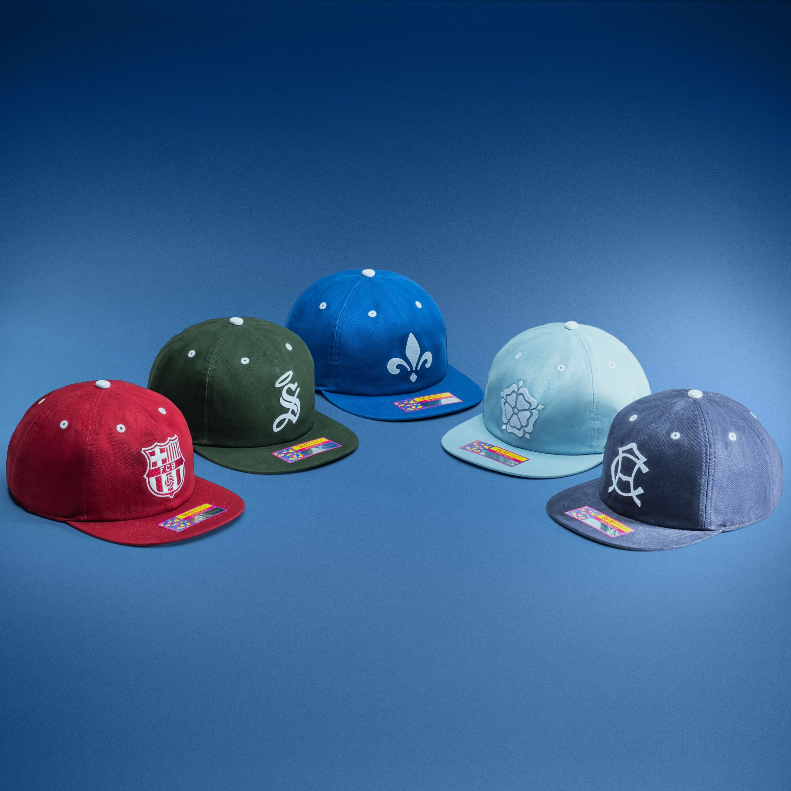 Fan Ink Bankroll Snapbacks from various licensed teams.