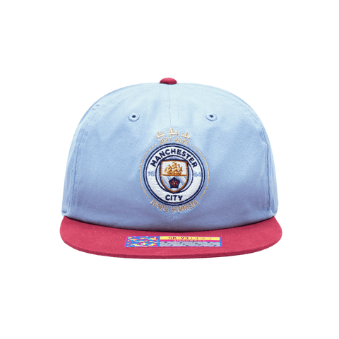 Manchester City Treble Snapback Hat