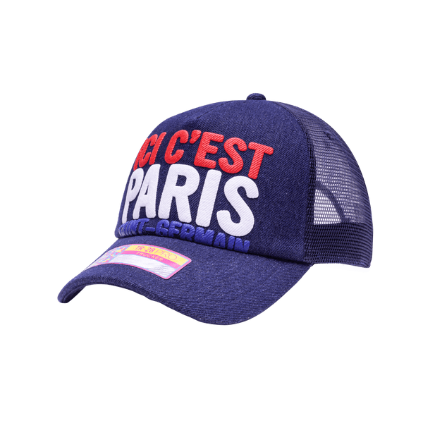 Paris Saint-Germain Heart Trucker Hat