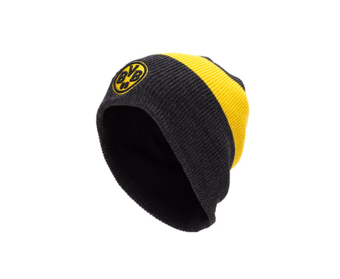 Black Borussia Dortmund Fury Knit with yellow stripe