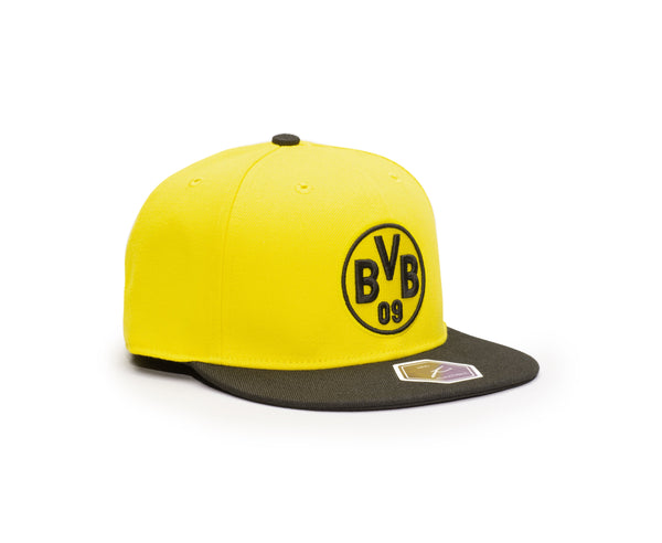 Right side view of Yellow Borussia Dortmund Team Kids Snapback