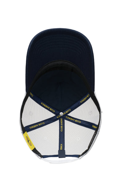 Club America Fog Trucker Hat Navy/White