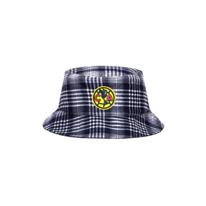 View of front side of Club America Hooligan Bucket Hat