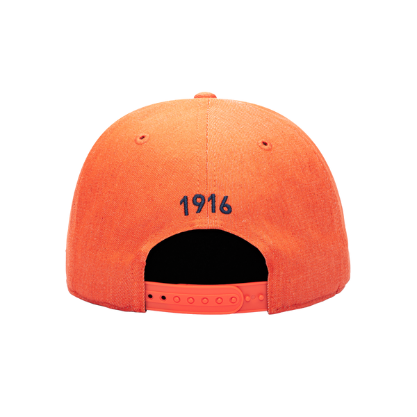 Back view of the Club America Hydra Snapback with "1916" embroidered at the back.