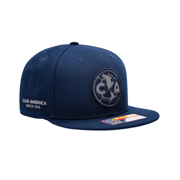 View of right side of Club America Braveheart Snapback