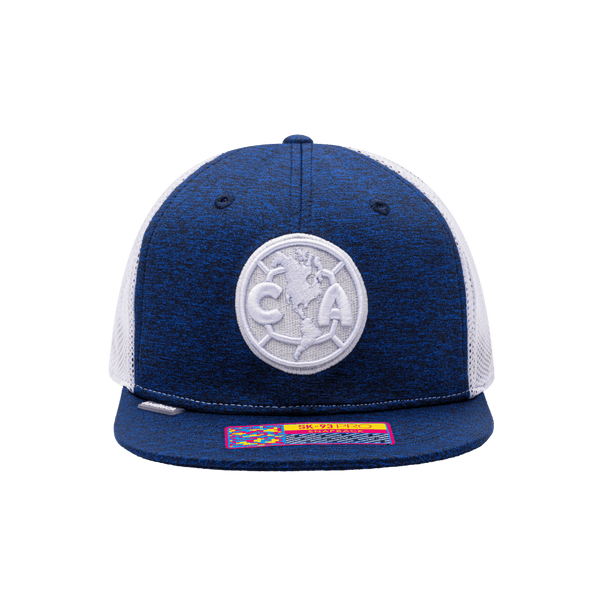 Blue and white Club America Dribbling Snapback