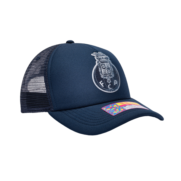 View of right side of Blue FC Porto Shield Trucker