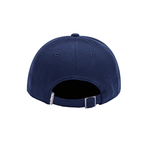 Back view of the FC Porto Club Ink Adjustable with high crown, curved brim, and adjustable strap, in blue.