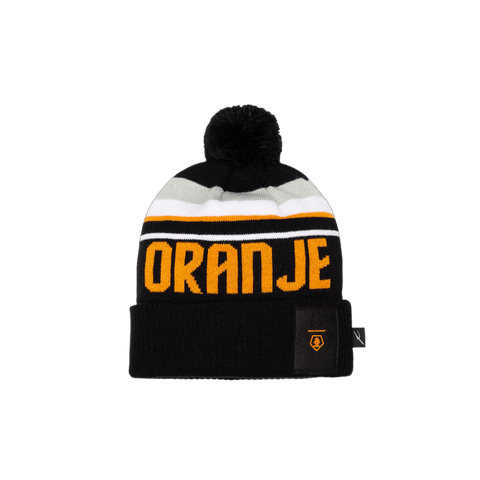Black and orange Netherlands Proud Beanie