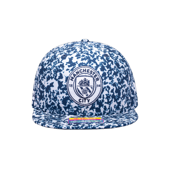 Blue and white Products Manchester City Notebook Snapback